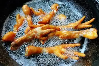 Make Tiger chicken claws step 5
