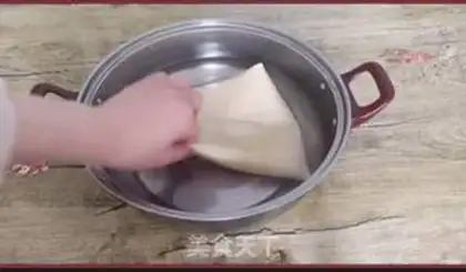 Make Baked bean skin step 2