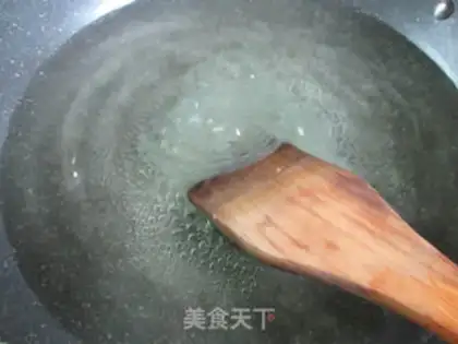 Make Red fries and chicken caterpillars step 2