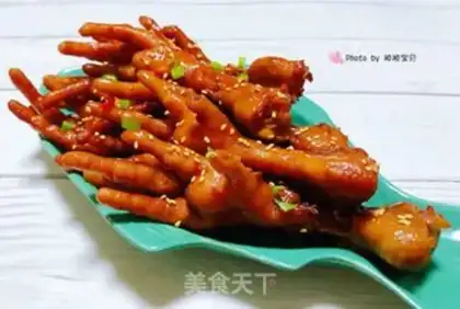 Make Tiger chicken claws step 11