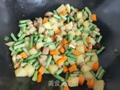 Make The halogen of mushroom meat step 10