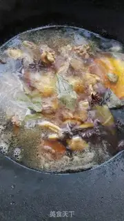 Make Six Wangzi chicken step 7