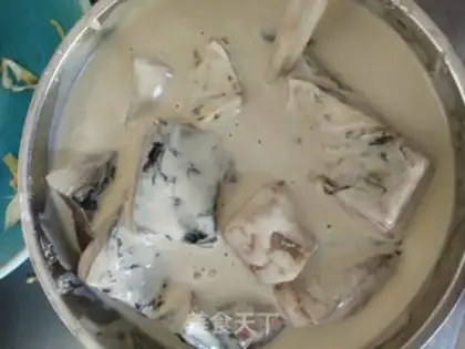 Make Ham steamed fish step 2