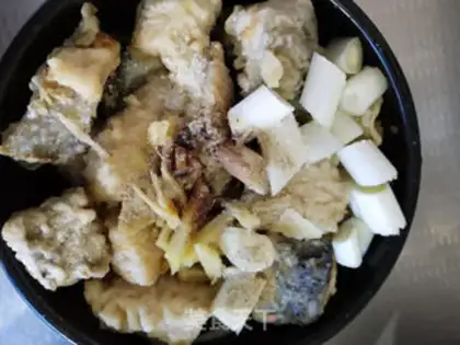 Make Ham steamed fish step 5