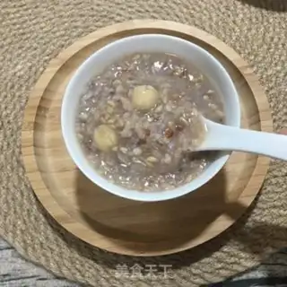 Make Lotus congee step 6