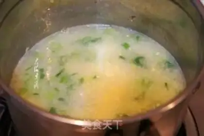 Make Fresh corn porridge step 4