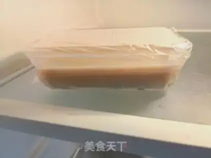 Make Pearl milk and tea freeze step 3
