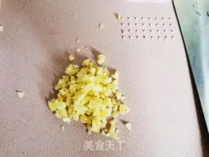 Make Garlic abalone step 2