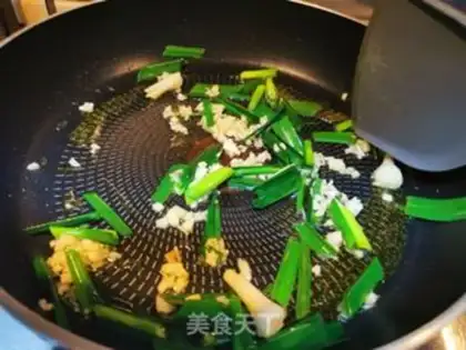 Make Garlic abalone step 4