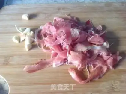 Make Bacon pasta step 1