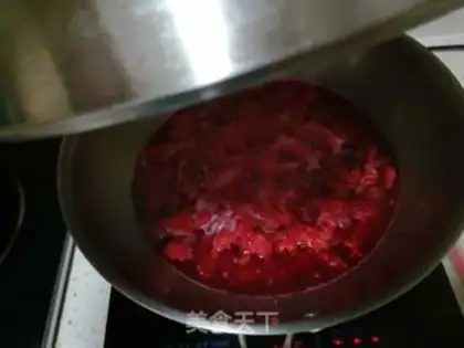 Make Raspberry jam step 2
