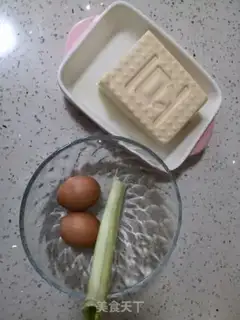 Make Tofu fried eggs step 0