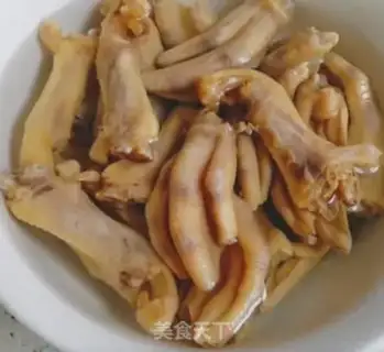 Make Sour lemon duck palm step 2