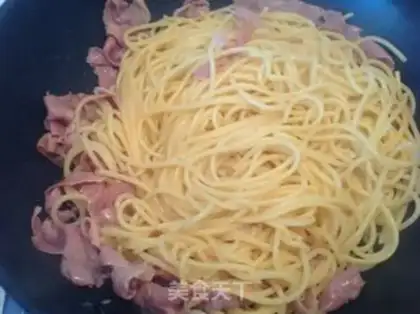 Make Bacon pasta step 6