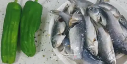 Make Fried minnow step 0