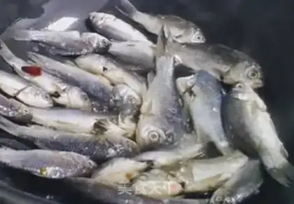 Make Fried minnow step 1