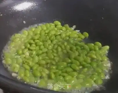 Make Bean fried eggs step 2