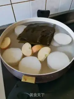 Make Japanese radish step 2