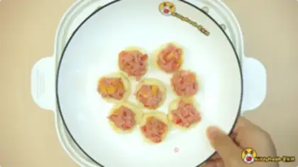 Make Potato beef tower step 7