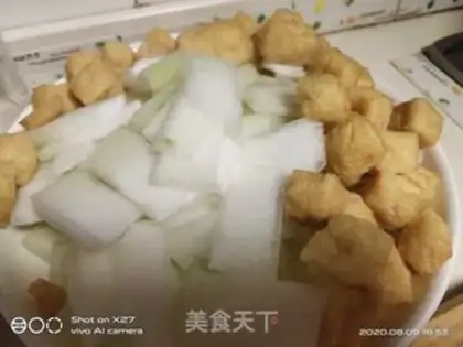Make Meatloaf tofu melon step 1