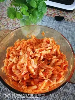 Make A simple Korean cabbage step 11