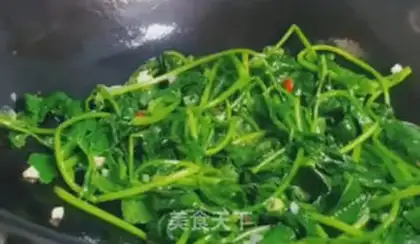 Make Potato leaves step 4