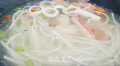 Make Chicken pan and powder soup step 4