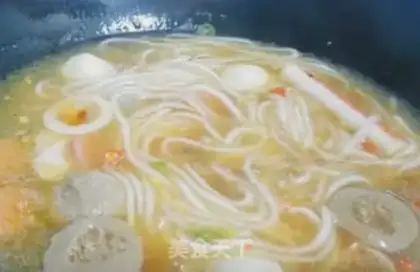 Make Chicken pan and powder soup step 5