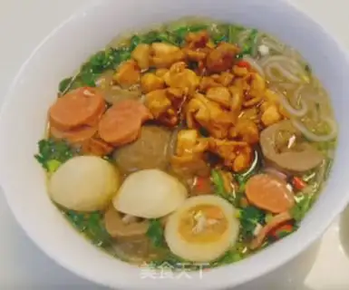 Make Chicken pan and powder soup step 6