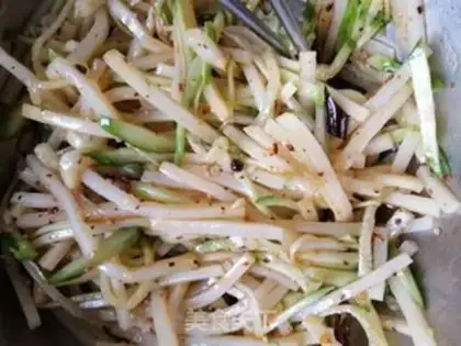 Make Scratch cucumber step 5