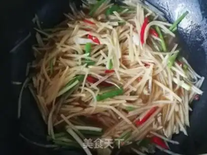 Make Spicy potatoes step 8