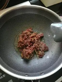 Make Beef fried lilies step 3