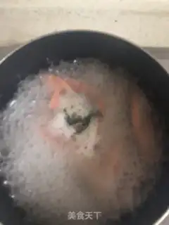 Make Ham sausage gravy soup step 1