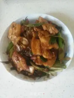 Make Garlic sprouts back to the pot step 10
