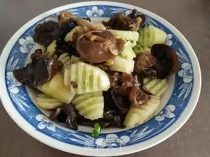 Make The cucumber platters step 5