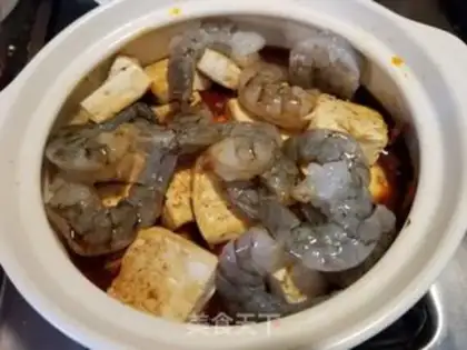 Make Shrimp tofu step 11