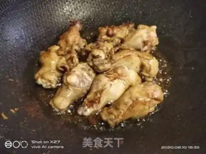 Make Red chicken leg step 2