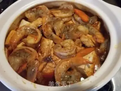 Make Shrimp tofu step 12