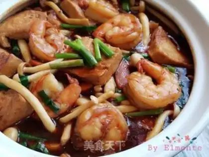 Make Shrimp tofu step 16