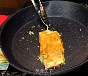 Make Ham cheese toast step 5