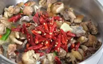 Make Spicy chicken step 6