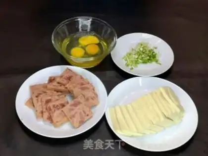 Make Lunch tofu eggcake step 0