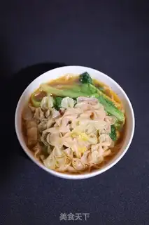 Make Chicken soup butterflies step 0
