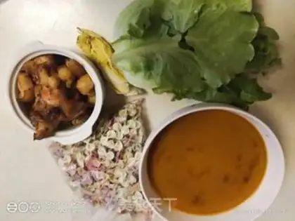Make Chicken soup butterflies step 1