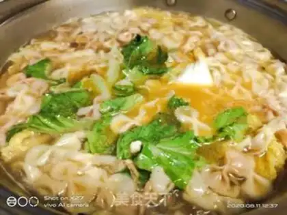 Make Chicken soup butterflies step 5