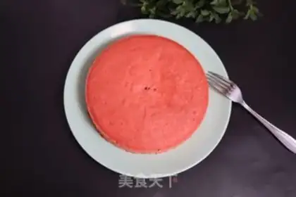 Make Red-sweet rice twat cake step 0