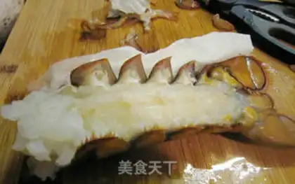 Make Garlic lobster tail step 3