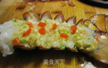 Make Garlic lobster tail step 4