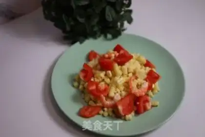 Make Corn tomato shrimp salad step 0