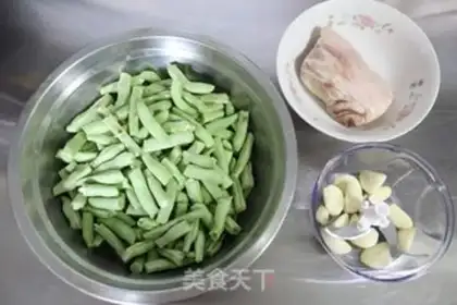 Make Bean bean noodle step 1